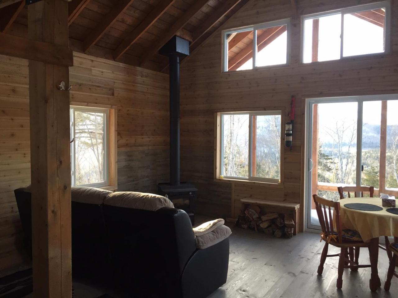 Chalet Nature Laurentides Val-des-Lacs Luaran gambar