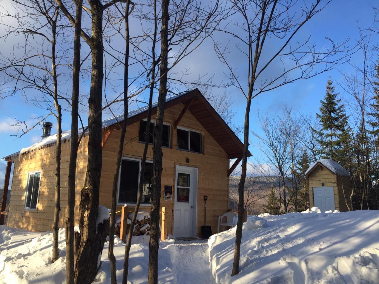 Chalet Nature Laurentides Val-des-Lacs Luaran gambar